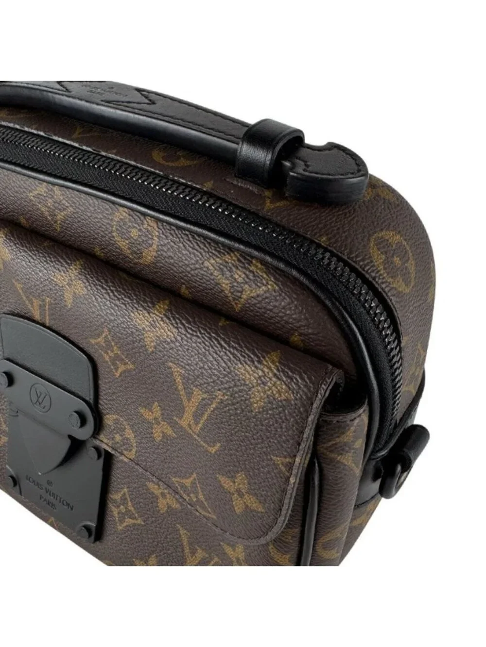 Louis Vuitton Shoulder Bag Monogram Macassar S Rock Messenger